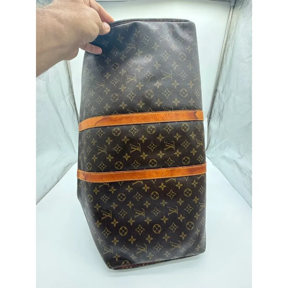 Louis Vuitton Monogram Keepall 55 Travel Duffle Bag Luggage SP0935 France⁠